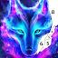 Wolf Coloring Book Color Game icon
