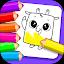 Bibi Drawing & Color Kids Game icon