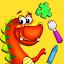 Dino Fun - Toddler Kids Games icon