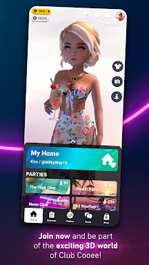 Club Cooee - 3D Avatar Chat screenshots