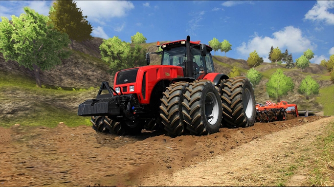 Modern Tractor Driving Games screenshots