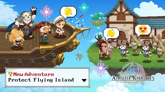 Airship Knights : Idle RPG screenshots