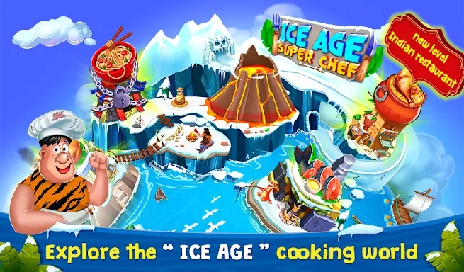Cooking Madness: Restaurant Chef Ice Age Game screenshots