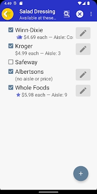 Grocery List App - rShopping screenshots