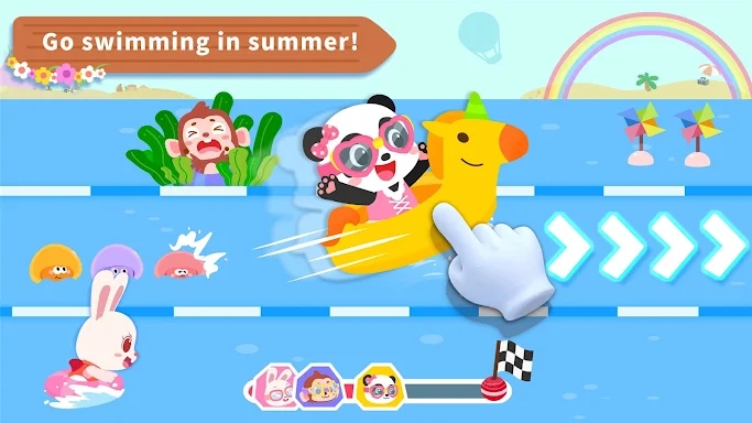 Baby Panda's Four Seasons screenshots