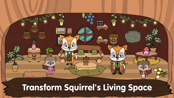 Animal Town - My Squirrel Home screenshots