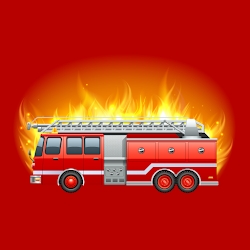 Emergency Fire Truck