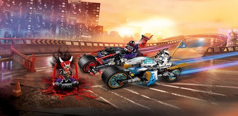 Go Ninja Moto Race screenshots