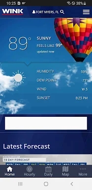 WINK Weather screenshots