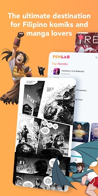 Penlab - Comics Manga Webtoons screenshots