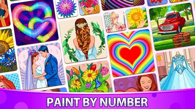 ColorPlanet® Paint by Number screenshots