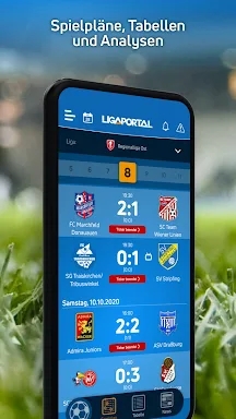 Ligaportal Fußball Live-Ticker screenshots