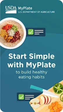 Start Simple with MyPlate screenshots