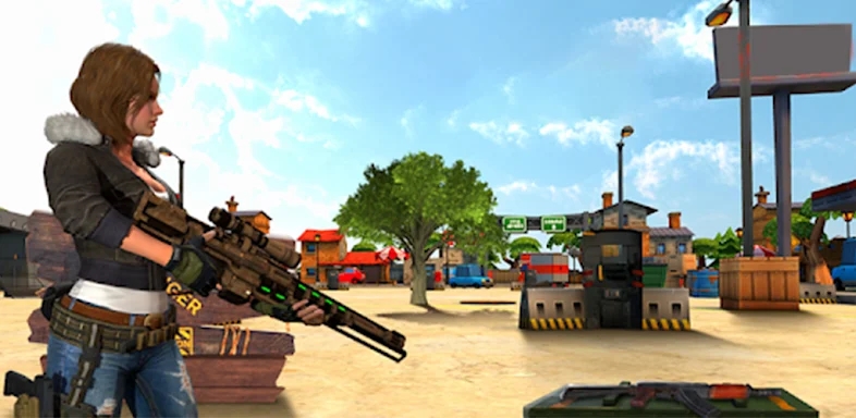 Fort Battle Squad Night FPS screenshots