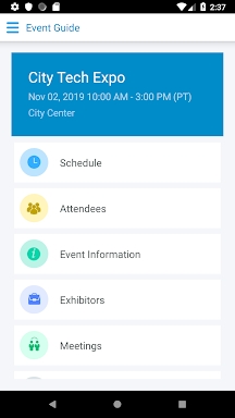 Eventleaf Guide screenshots