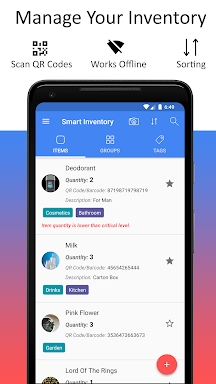 Smart Inventory - Mobile & Web screenshots