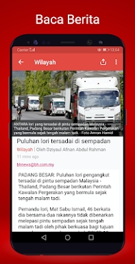 Berita Harian Mobile screenshots