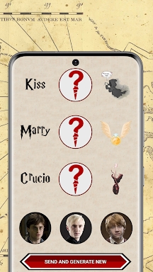 Kiss Marry Crucio Harry Wizard screenshots