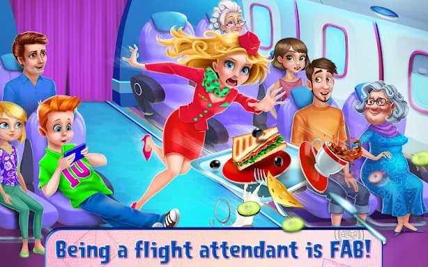 Sky Girls - Flight Attendants screenshots