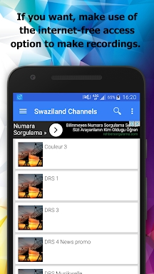 TV Swaziland Channels Info screenshots