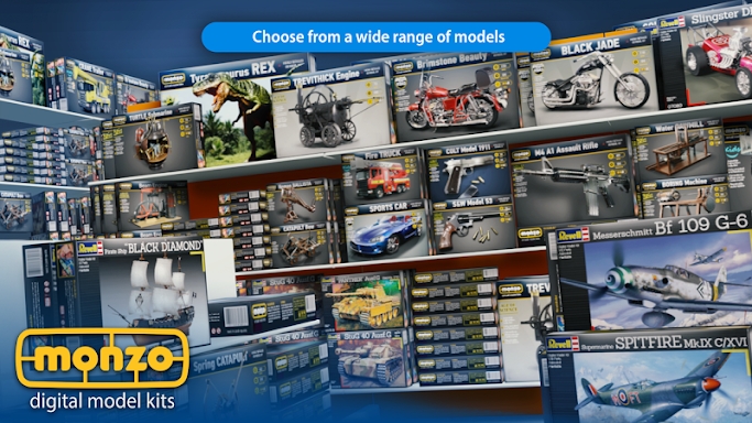 MONZO - Digital Model Builder screenshots