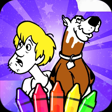 Scooby coloring doo game screenshots