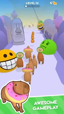 Capybara Rush screenshots