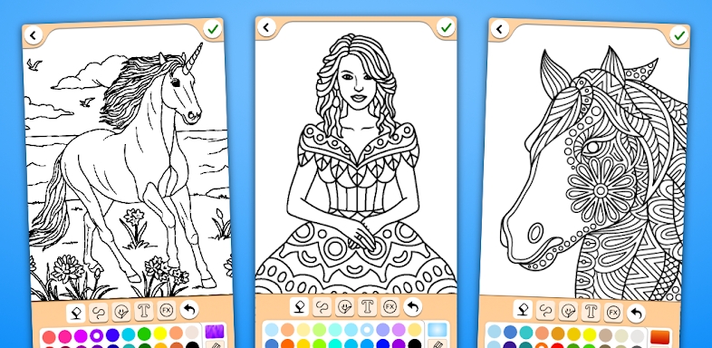 Painting and drawing for Girls screenshots