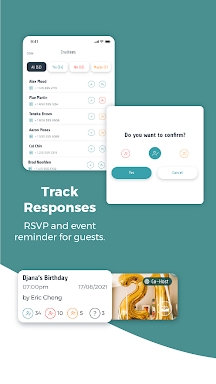 Hub App Party Invitation Maker screenshots