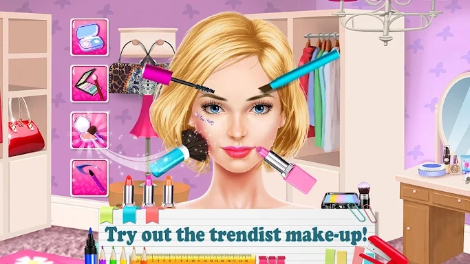 Back-to-School Makeup Games screenshots