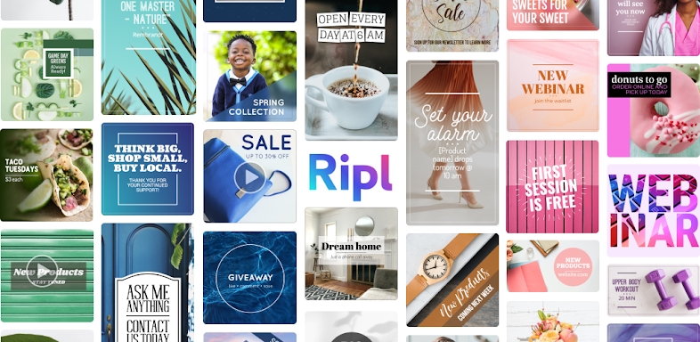 Ripl: Social Media Marketing screenshots