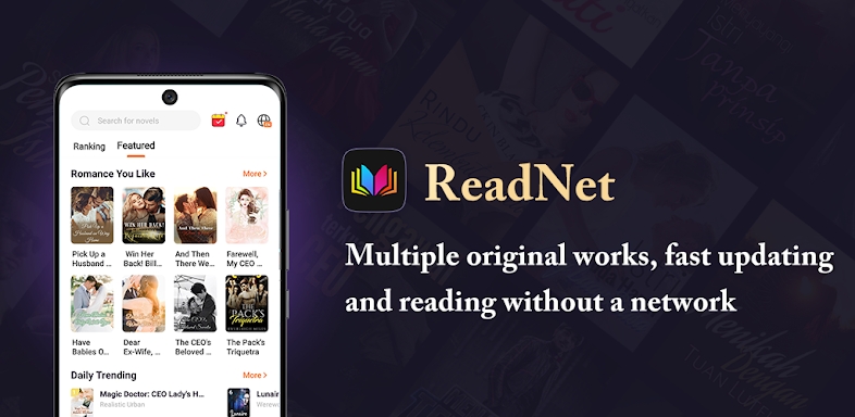 ReadNet - Electronic Reader screenshots