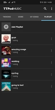TTPod - Music Player, Song Lib screenshots