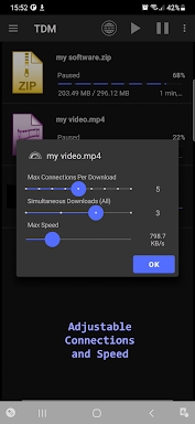 Turbo Download Manager screenshots