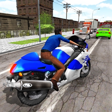 Moto Race 3D screenshots