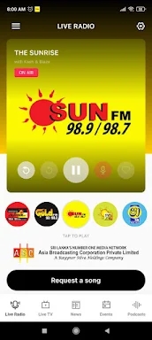 Hiru FM Mobile screenshots