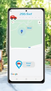 Find my parked car - gps, maps screenshots