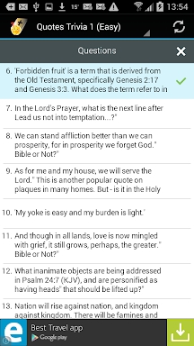Bible Quotes Trivia screenshots