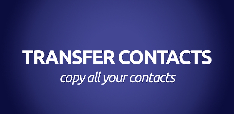 Transfer Contacts screenshots