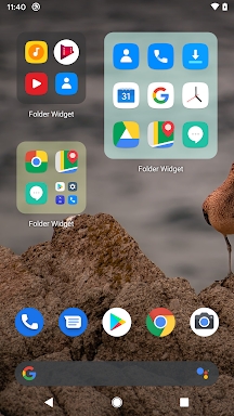 Folder Widget - Large Folders screenshots