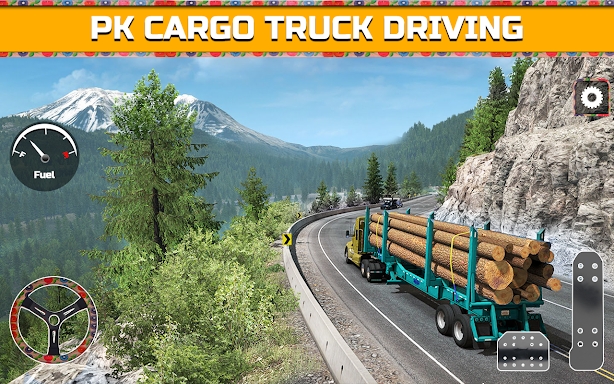 PK Cargo Truck Transport Game screenshots
