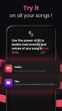 Stemz: AI Tool for Musicians screenshots
