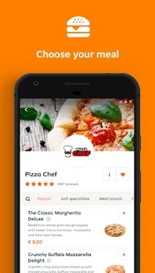 pizza.de | Food Delivery screenshots