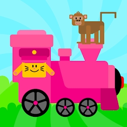 Kids Train Games -Animal Train