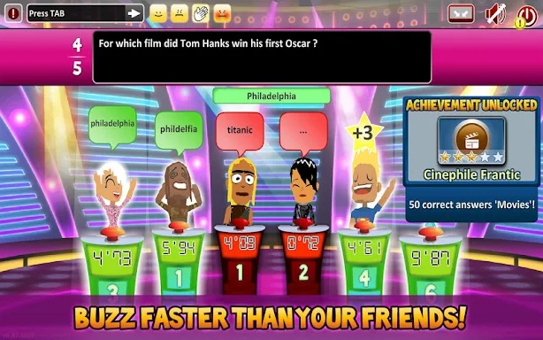 Superbuzzer Trivia Quiz Game screenshots