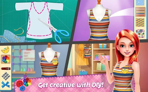 DIY Fashion Star - Doll Game screenshots