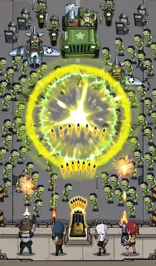 Zombie War Idle Defense Game screenshots