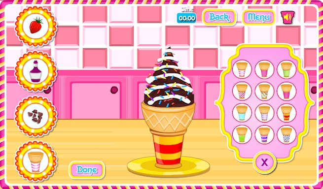Cooking Ice Cream Cone Cupcake screenshots