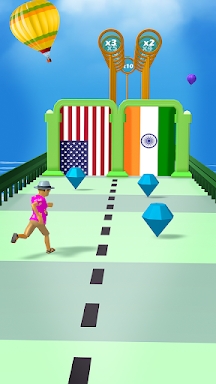 Flag Master - Quiz Run 3d screenshots