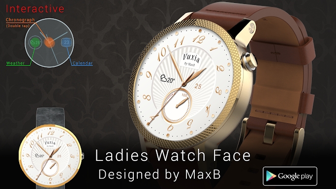 Ladies Watch Face screenshots